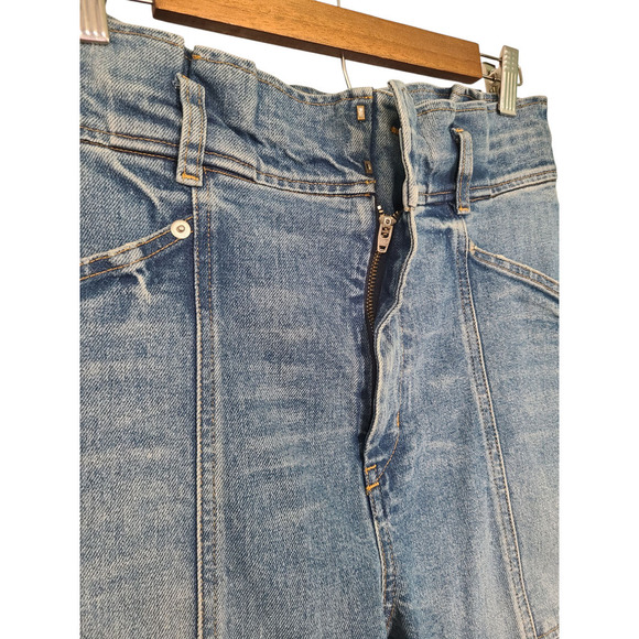 A.L.C Luke High Waist Straight Leg Denim Pants Size 6 - Picture 8 of 11